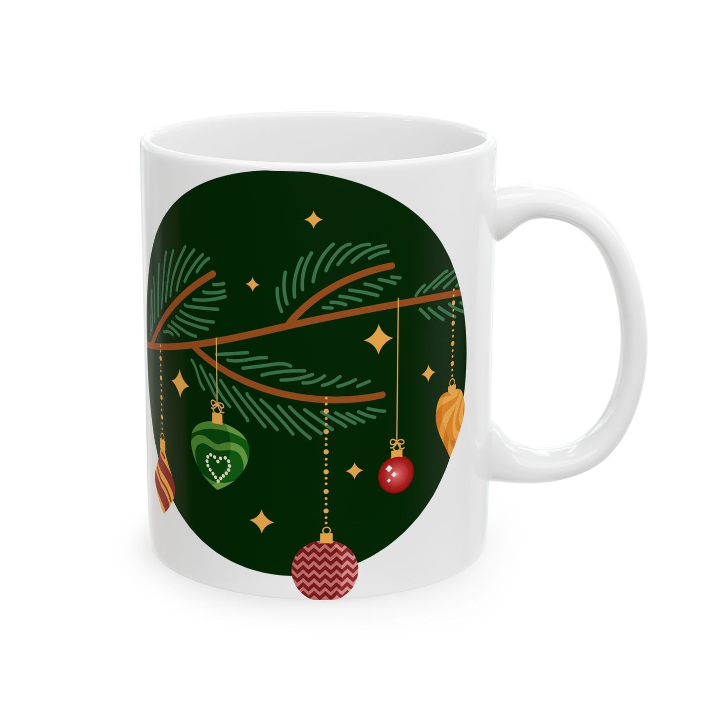 Cozy Christmas Tree Mug