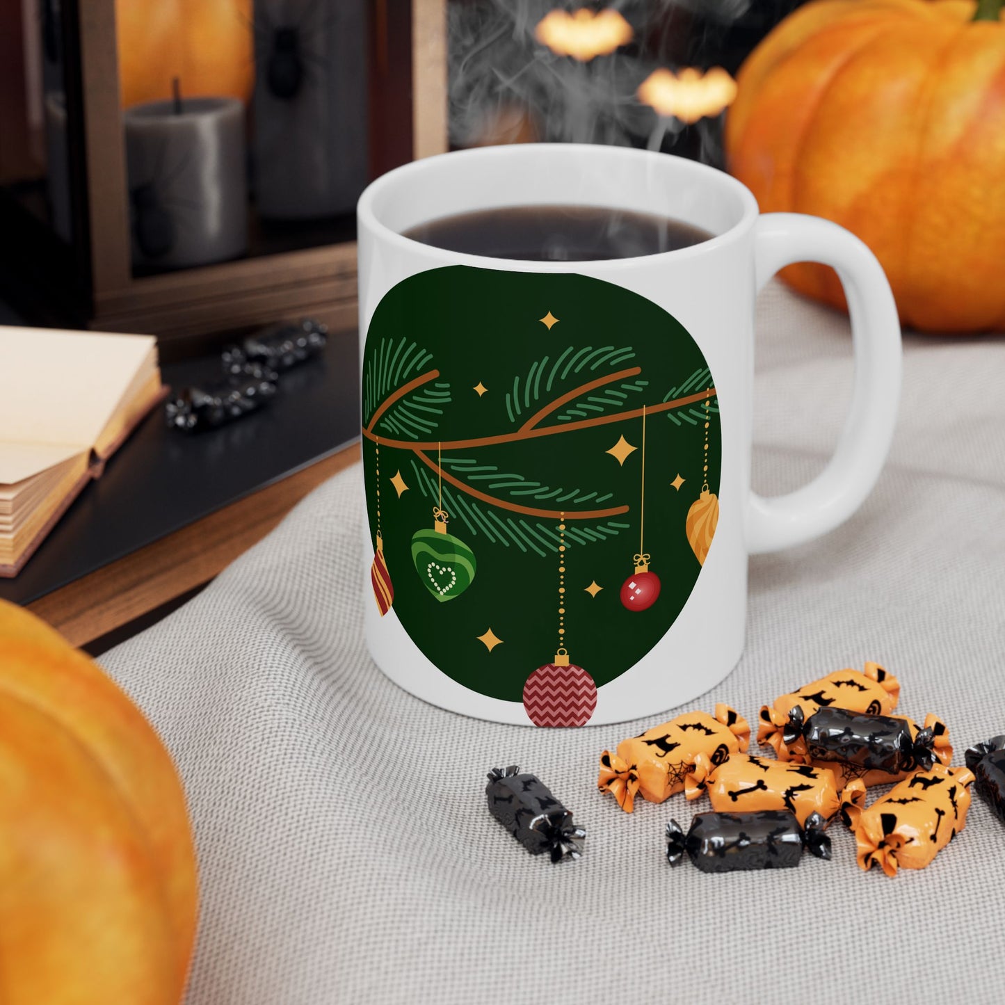 Cozy Christmas Tree Mug