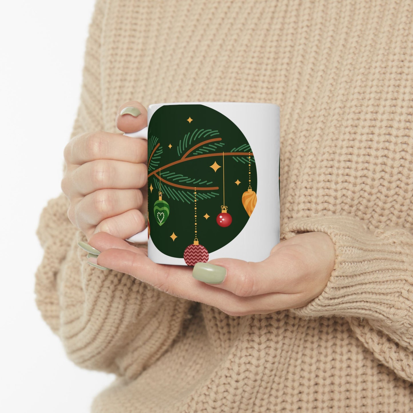 Cozy Christmas Tree Mug