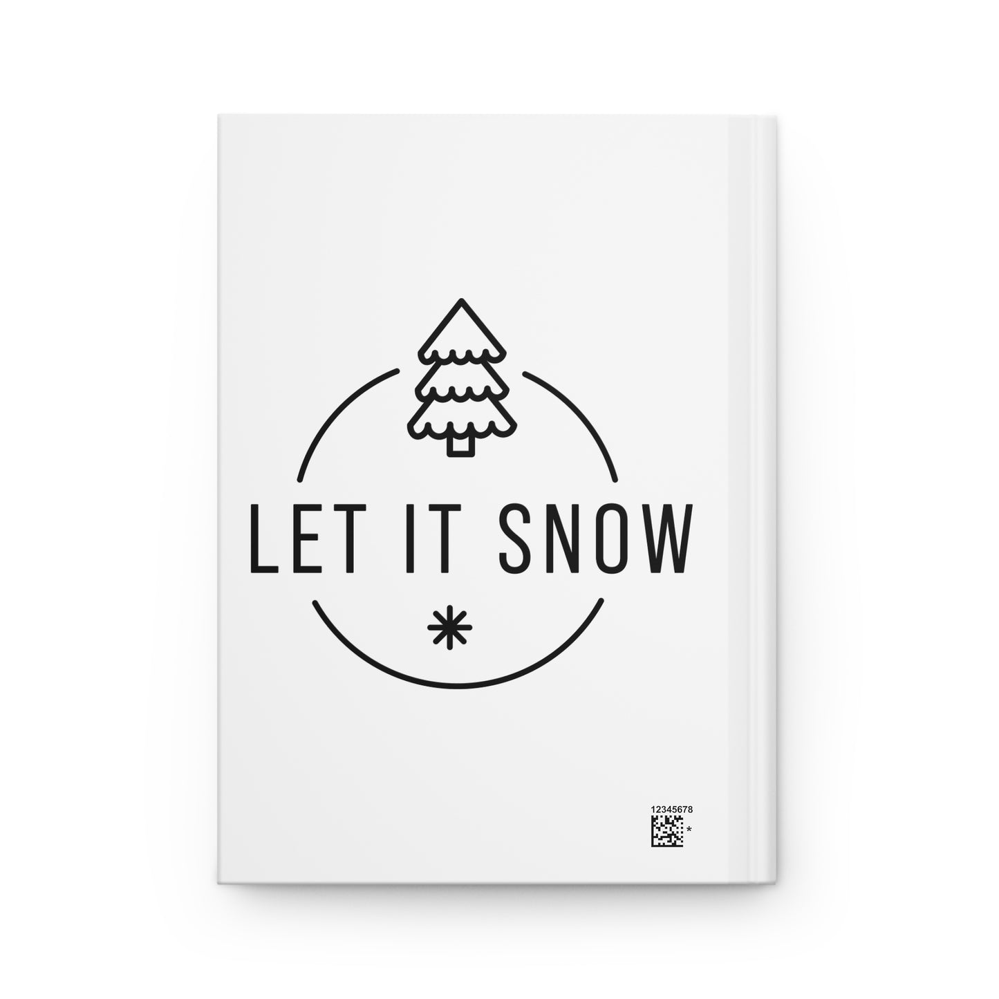 Reindeer Hardcover Journal Matte - Let It Snow